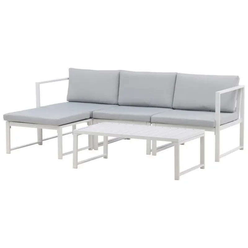 Loungegarnitur Aluminium