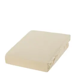 Spannleintuch 200/200 cm Zwirn-Jersey