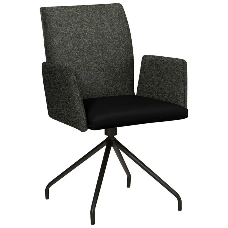 Armlehnstuhl Typenauswahl, Sitzfl&auml;che 360&deg; drehbar Webstoff, Mikrofaser