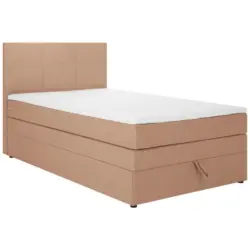 Boxspringbett 90/200 cm in Orange