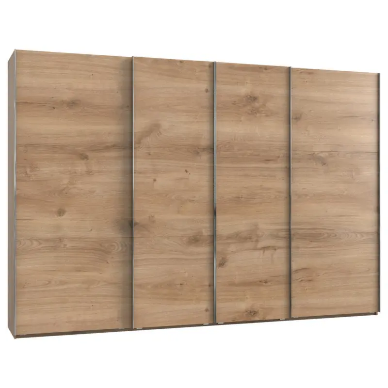 Schwebet&uuml;renschrank in Eichefarben