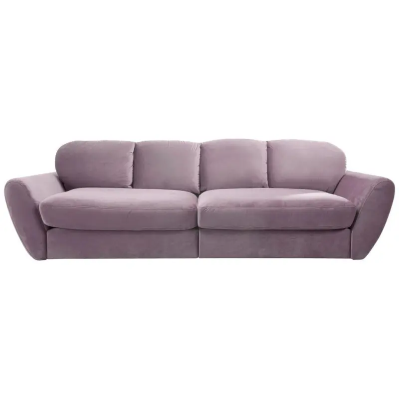 Bigsofa in Flachgewebe Flieder