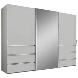 Schwebet&uuml;renschrank in Wei&szlig;