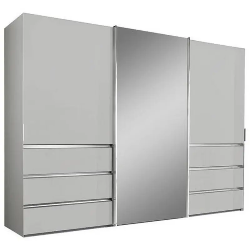 Schwebet&uuml;renschrank in Wei&szlig;