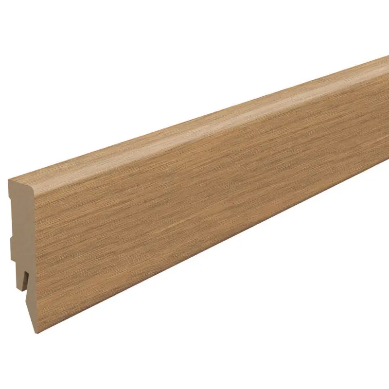 Sockelleiste Eiche braun Braun