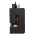 XXXLutz Lauterach - Ihr M&ouml;belhaus bei Bregenz Highboard Eichefarben, Schieferfarben 90,3/160,7/42,4 cm