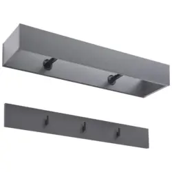 Garderobenpaneel 2 St&uuml;ck in 92/11/24 cm