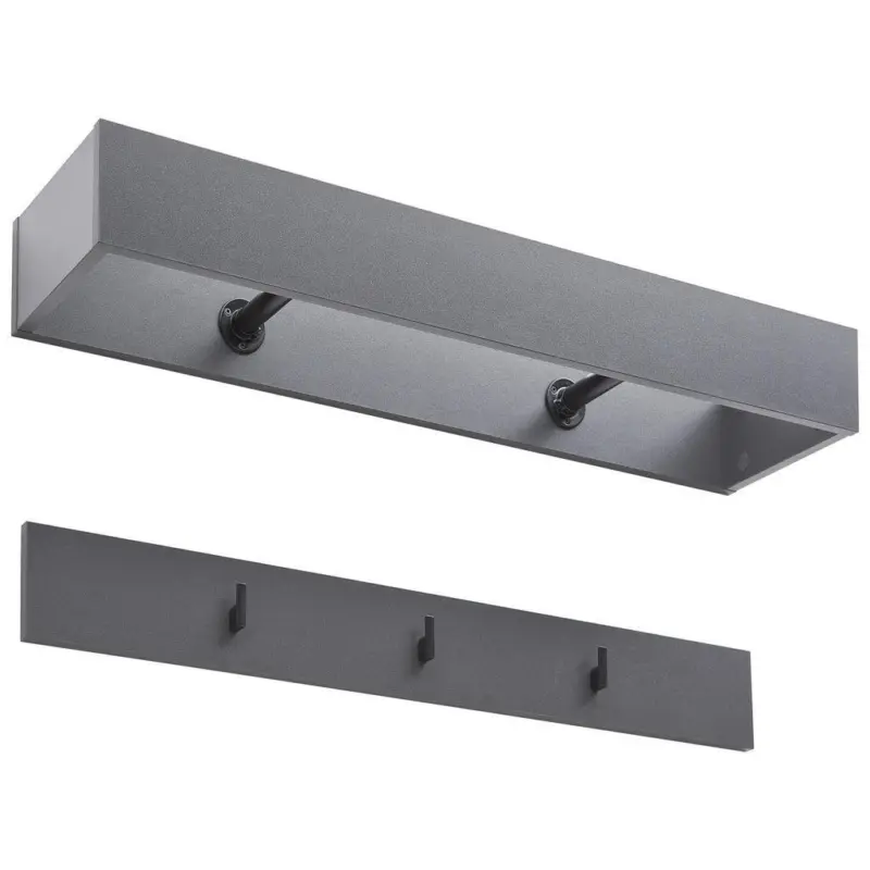 Garderobenpaneel 2 St&uuml;ck in 92/11/24 cm