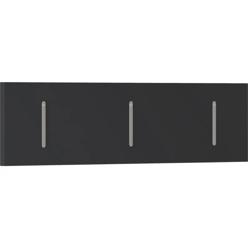 Hakenleiste in Anthrazit