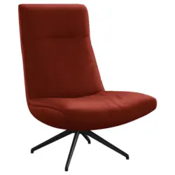 Sessel in Echtleder Rot