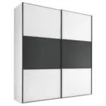 XXXLutz Lauterach - Ihr M&ouml;belhaus bei Bregenz Schwebet&uuml;renschrank in Anthrazit, Wei&szlig;