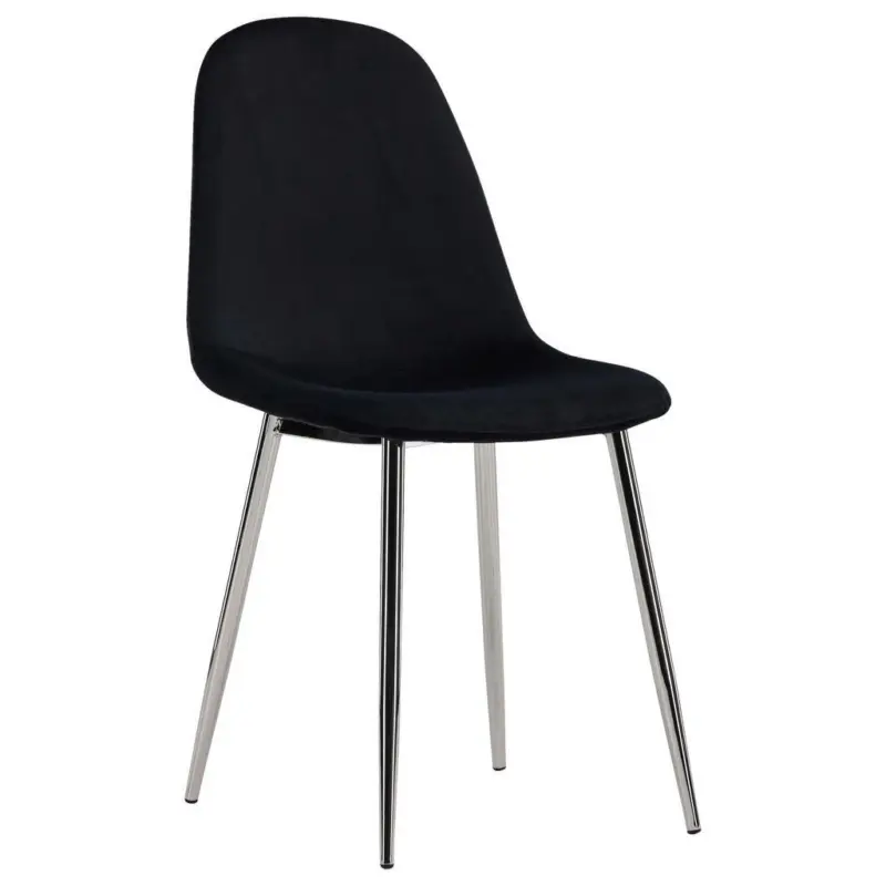 Stuhl-Set 2 St&uuml;ck Samt