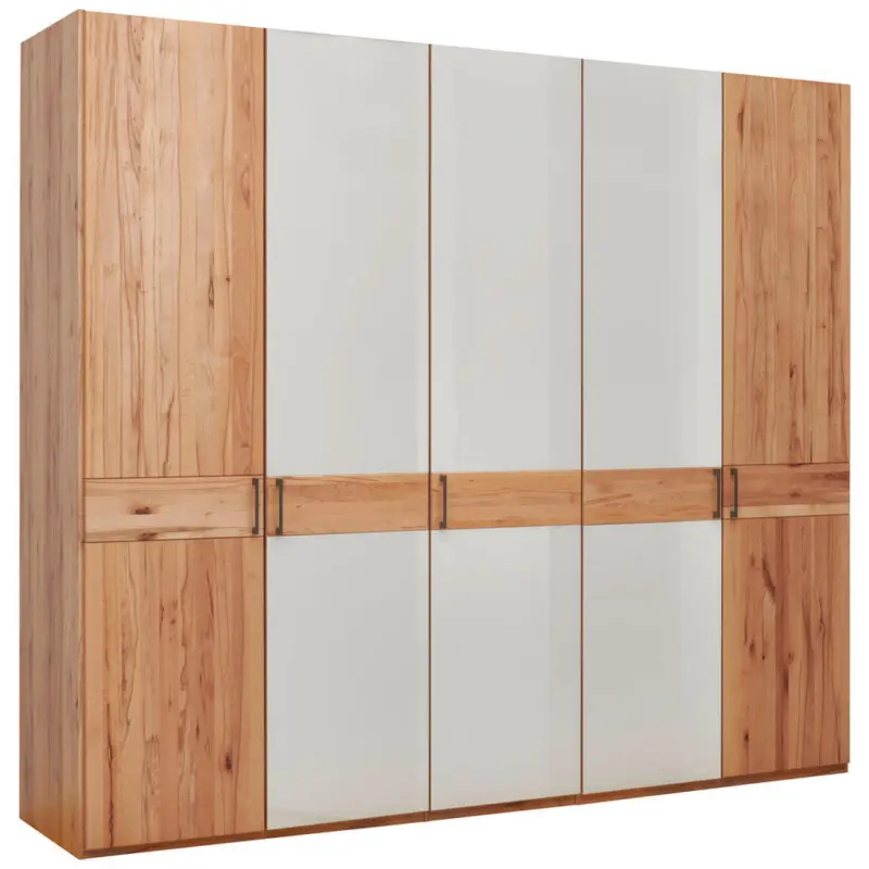 Dreht&uuml;renschrank in Champagner, Kernbuche