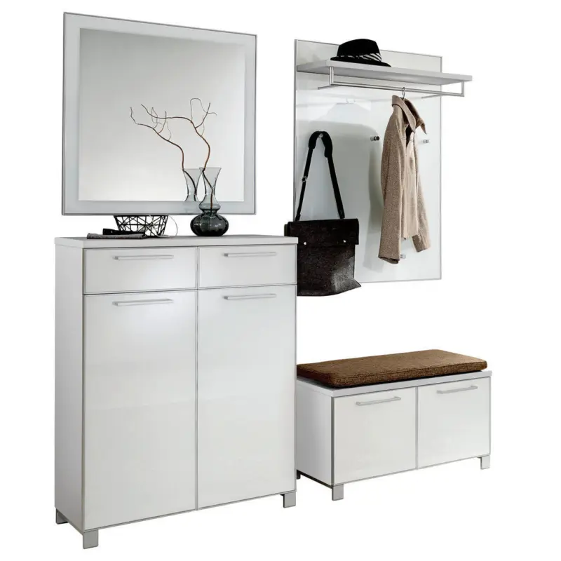 Garderobe 5-teilig in 175/195/40 cm