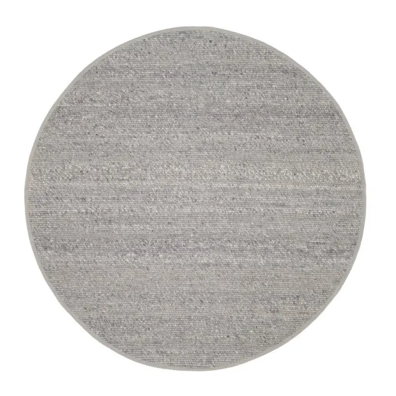 Handwebteppich Helsinki Grau