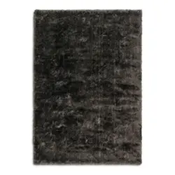 Hochflorteppich 80/150 cm Heaven Anthrazit