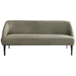 Sitzbank in Textil Hellgr&uuml;n