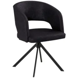 Armlehnstuhl Stoffauswahl, Sitzfl&auml;che 360&deg; drehbar, inklusive Armlehnen, automatische R&uuml;ckholfunktion Samt