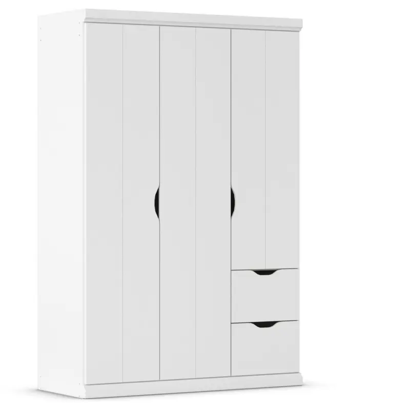 Kleiderschrank in Wei&szlig;