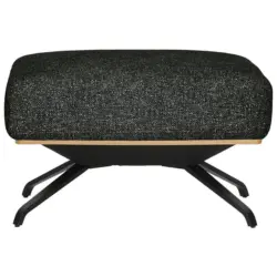 Hocker in Textil Waldgr&uuml;n