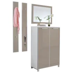 Garderobe 4-teilig in 135/195/37 cm