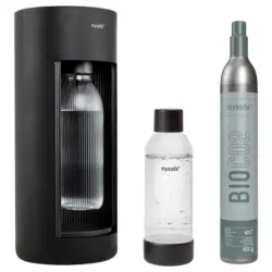 Wassersprudler Glassy Black