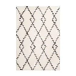 Hochflorteppich 80/150 cm Orlando 125 Elfenbein Creme