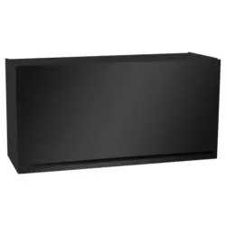 K&uuml;chenoberschrank 100/50/34,6 cm in Schwarz