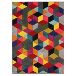 Webteppich 200/290 cm Spectrum Multicolor