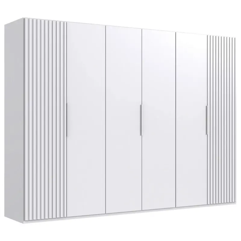 Dreht&uuml;renschrank in Wei&szlig;