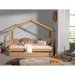 XXXLutz Lauterach - Ihr M&ouml;belhaus bei Bregenz Hausbett Rollrost, Bettschublade 90/200 cm in Naturfarben