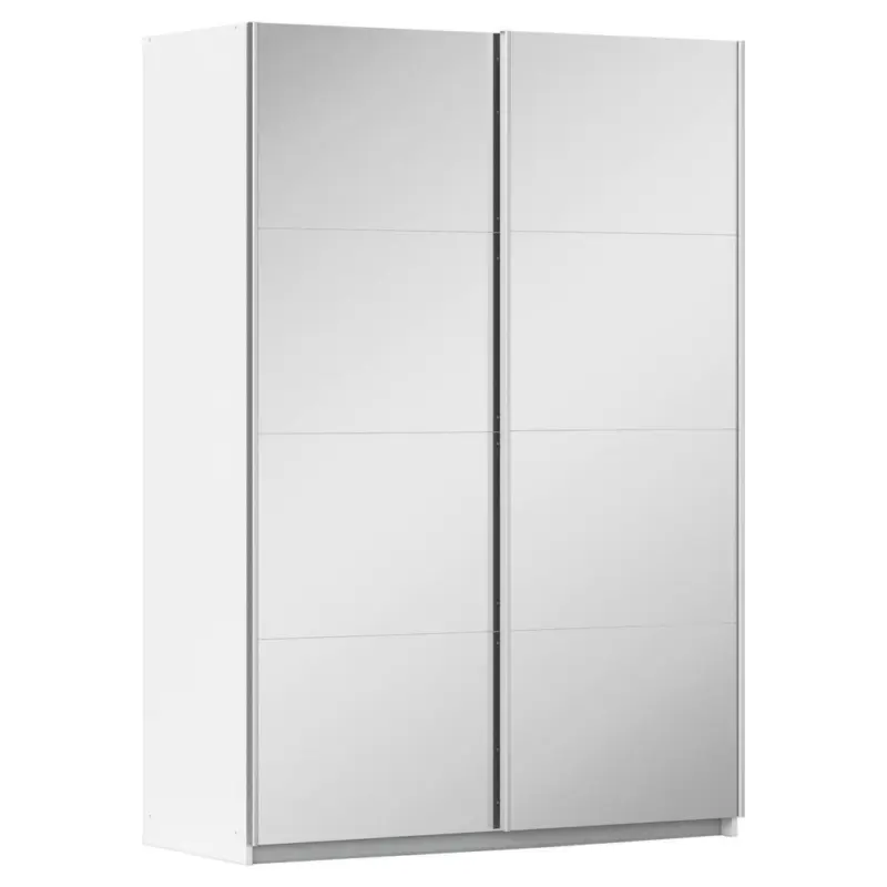 Schwebet&uuml;renschrank in Wei&szlig;