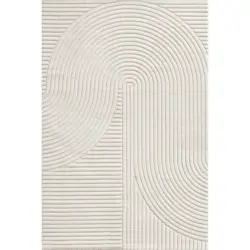 Webteppich 160/230 cm Elio Creme, Beige