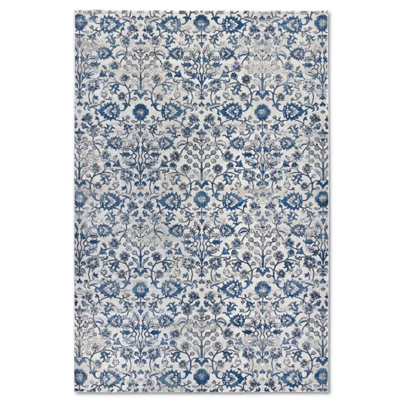 Flachwebeteppich 160/235 cm Kollektion 1869 Blau, Creme