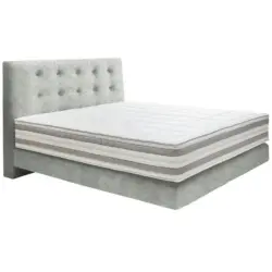Boxspringbett 160/200 cm in Naturfarben
