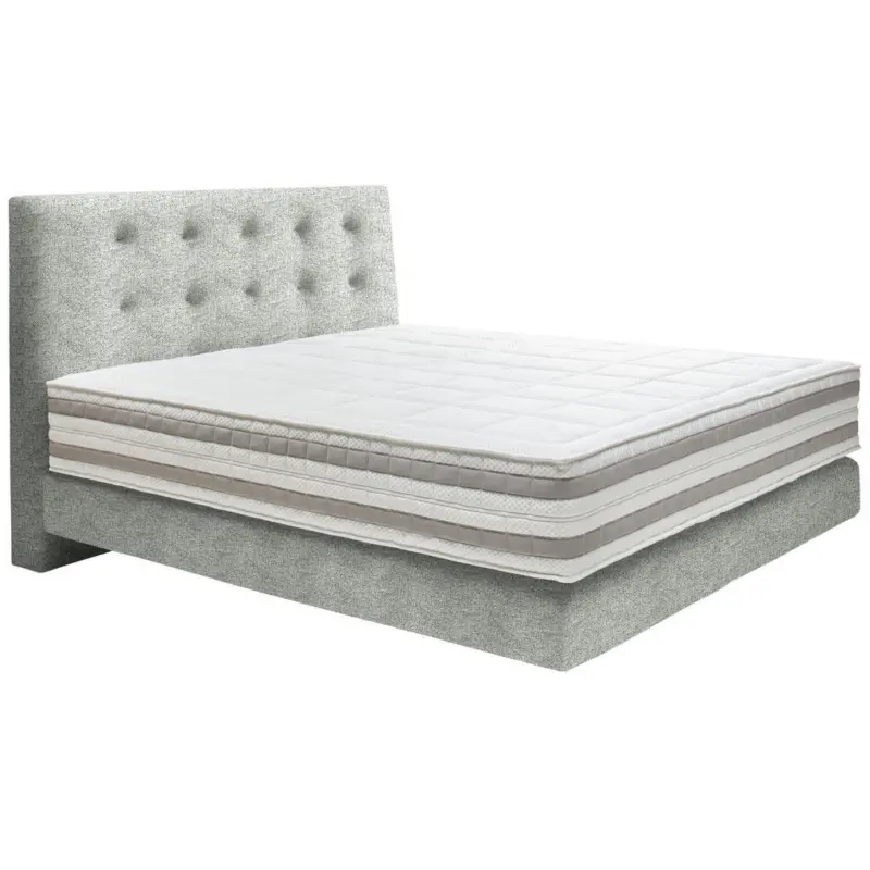 Boxspringbett 160/200 cm in Naturfarben