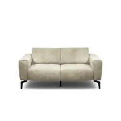 2-Sitzer-Sofa Cosy in Samt Naturfarben