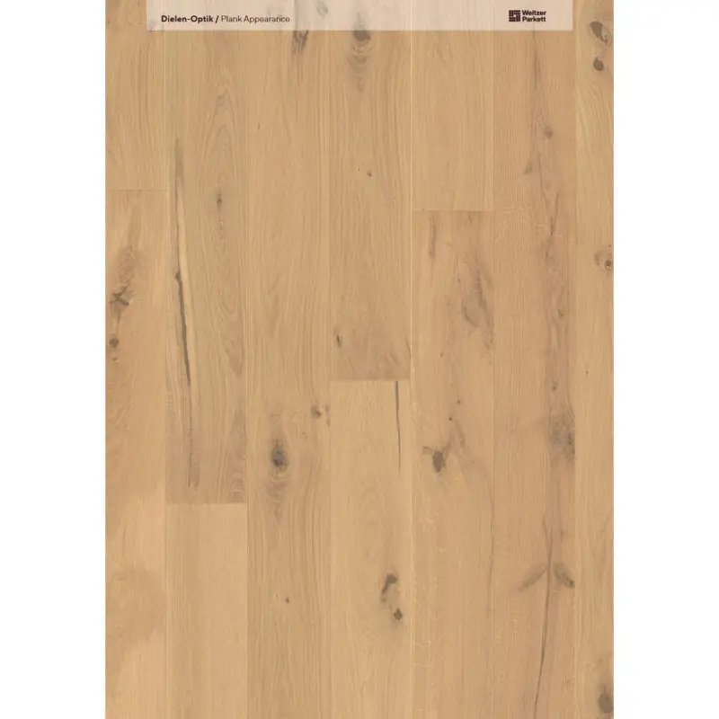 Landhausdiele, Eiche Kashmir Gesund-Diele per m&sup2;