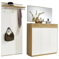 Garderobe 3-teilig in 220/195/37 cm