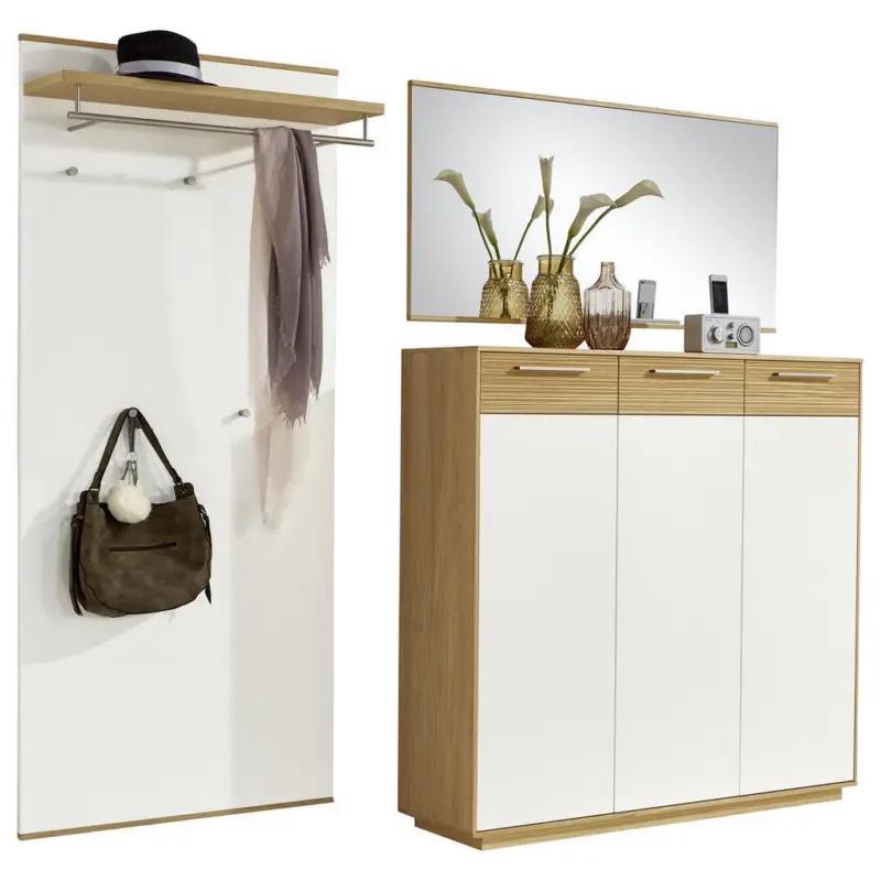 Garderobe 3-teilig in 220/195/37 cm