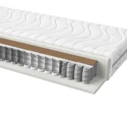 Taschenfederkernmatratze 140/200 cm H&ouml;he ca. 21 cm