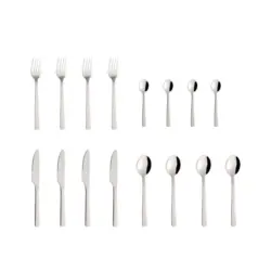 Besteckset RAW Mirror polish cutlery 16-teilig
