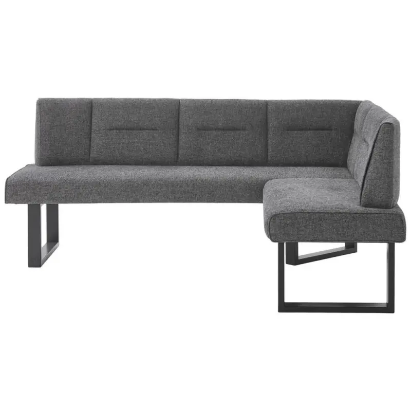 Eckbank 182/142 cm in Graphitfarben