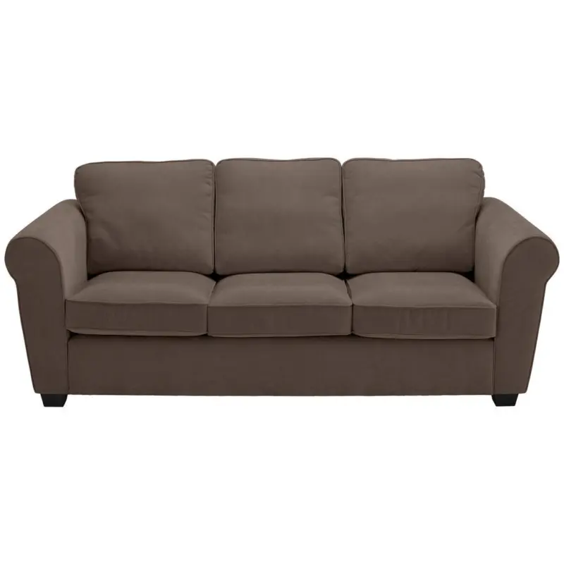 3-Sitzer-Sofa in Chenille Braun