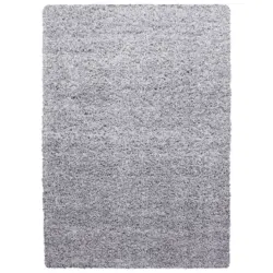 Hochflorteppich 60/110 cm Life 1500 Hellgrau