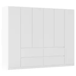 Dreht&uuml;renschrank in Wei&szlig;