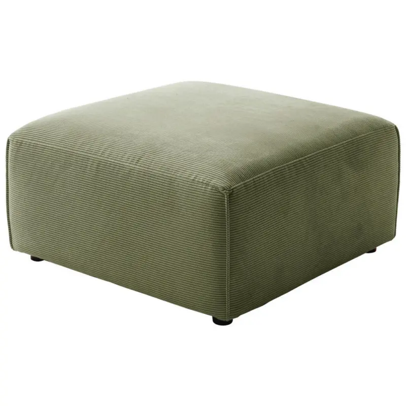 Hocker in Textil Hellgr&uuml;n