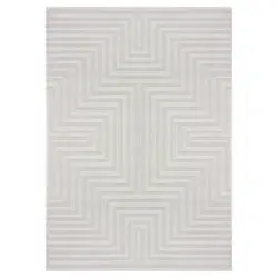 Webteppich 80/150 cm Sahara Silberfarben