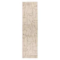 Flachwebeteppich 80/300 cm My Parma Creme