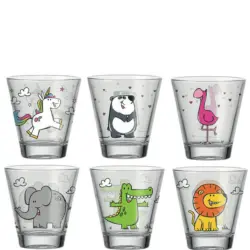 Kinder-Gl&auml;serset Bambini 6-teilig